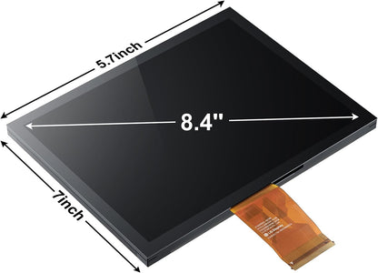 Opgewaardeerd Uconnect 8.4 ''Screen Vervanging, 8.4 "Uconnect 4C UAQ/UAS Gel Gratis Lcd scherm Touchscreen Digitizer Vervanging voor 17-22 RAM 1500 2500 3500/Dodge/Jeep/Chrysler, OEM Onderdeelnummer