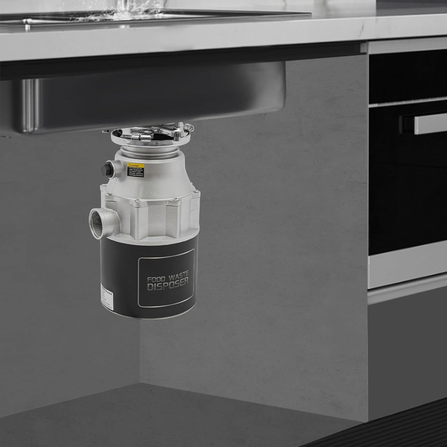 Afvalvermaler – Keukenafvalverwijderaar – Keukenafvalverkleiner – Afvalverwerker – Voedselafvalmolen – Krachtige 560 W Motor – 3600 RPM Snelheid