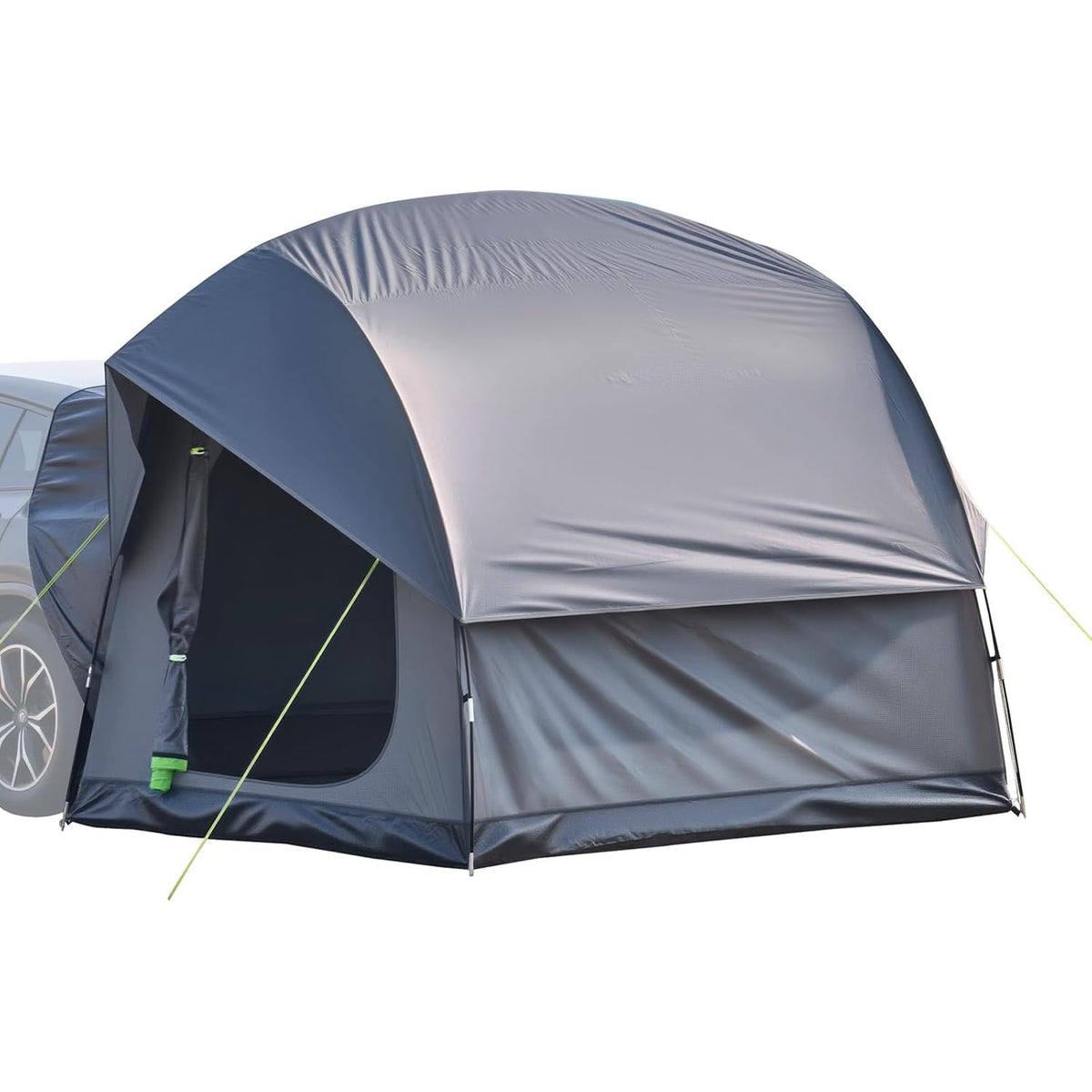 VEVOR Campingtent voor SUV, PU 2000 mm, waterdicht, ruim dubbellaags design voor 5-8 personen, met netramen, inclusief luifel en opbergtas, 2400 x 2400 x 2150 mm
