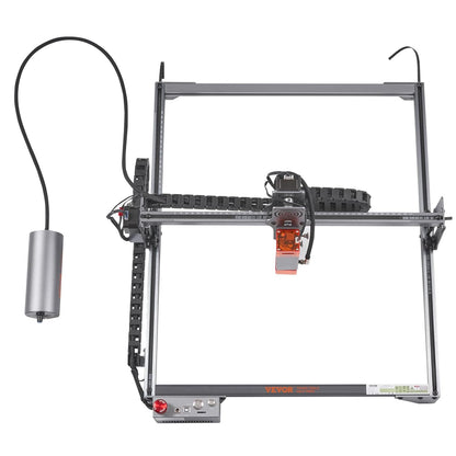 VEVOR Lasergraveermachine, 10 W, graveerapparaat, 40 x 40 cm, werkbereik lasergraveermachine, 455 ± 5 nm, blauw lichtlaser, 10.000 mm/min, USB-aansluiting, compatibel met LightBurn & LaserGRBL
