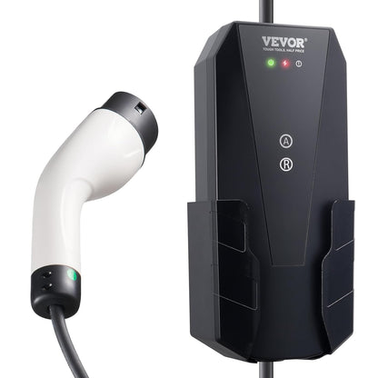 VEVOR Draagbare EV-oplader 3,68 kW oplader voor elektrische voertuigen EV-oplaadkabel type 2(IEC62196) CEE 7/7 stekker 8-16A 1-fase EV-laadstation 8,6 m kabellengte IP66 waterdicht Wallbox