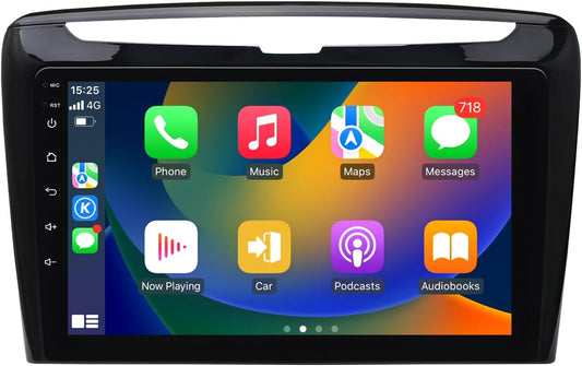 Ossuret Autoradio voor Lancia Ypsilon (2012-2020), 9 Inch Android 13 Touchscreen 2+32GB GPS Navigatie met Carplay Android Auto WiFi Bluetooth Stuurwielbediening DSP USB