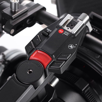 Cameracage – Camerakooi – Camera Rig – DSLR Rig – Video Rig – Elektronische Bovenhandgreep Met REC Start/Stop, Focus En Zoom – 15 Mm Aluminium Railsysteem