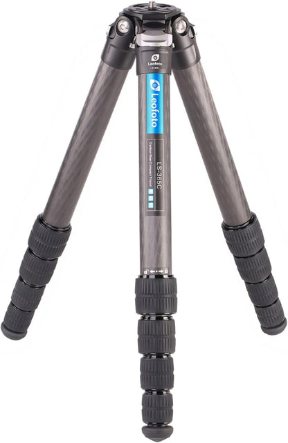 Leofoto - Ranger - Carbon Statief - Max. Hoogte: 48 cm - Min. Hoogte: 8 cm - Benen verstelbaar in 3 Hoeken - Ideaal voor Macrofotografie - LS-365C