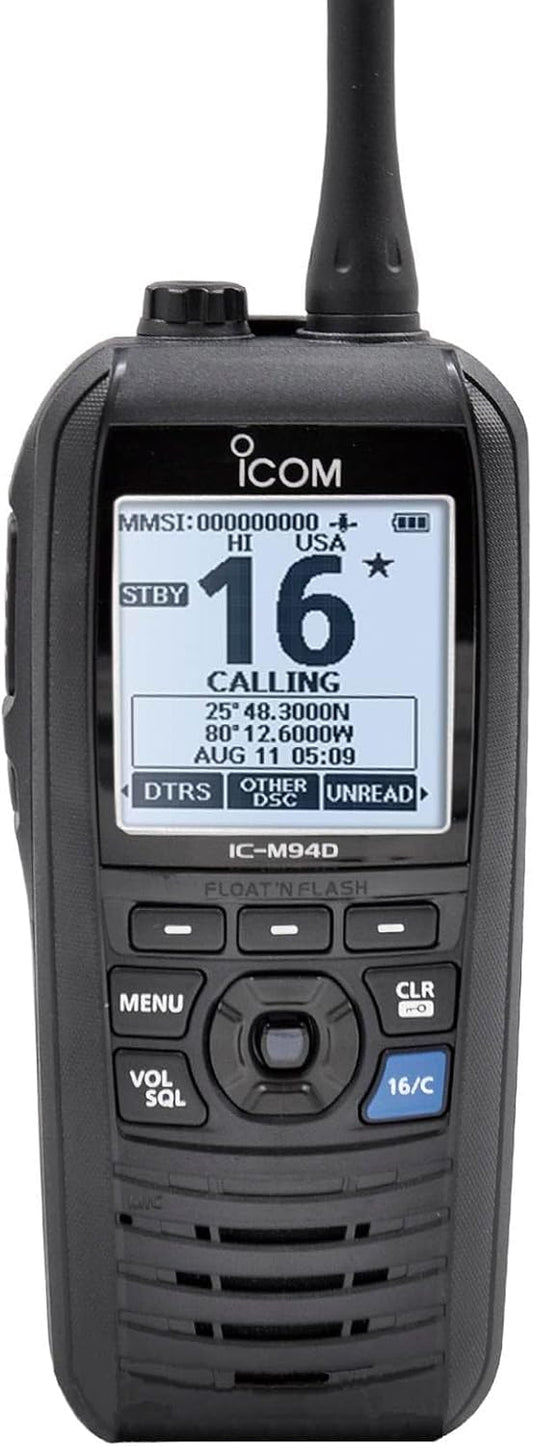 ICOM IC-M94 VHF RADIO MARINE TRANSCEIVER MET DSC & AIS ONTVANGER