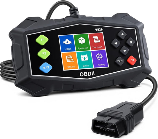OBD2-Scanner – Diagnostisch Hulpmiddel – Autoscanner – Codelezer – Foutcode Scanner – 2,8 Inch Kleurenscherm – 40.000+ DTC’s & Live Datastroom