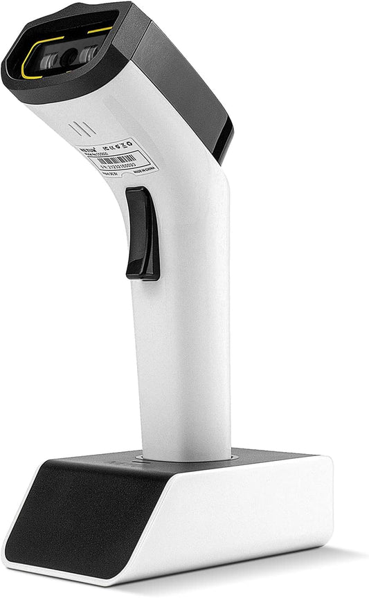 NETUM Draadloze Hybride RFID Imager, NFC HF RFID Tags Reader en 1D/2D QR Barcode Scan, Verbind via Bluetooth voor Retail Hospitality System DS8100