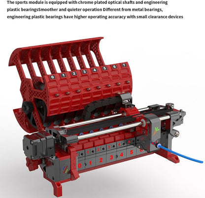ERCF V2 8-Chanel Kit Officiële ERCF-teamcertificering Meerkleurige filamentschakelaar afdrukken compatibel met Voro 2.4 R2/Trident/Switchwire 3D-printers