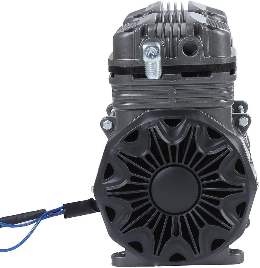 ORAZIO SP24118301 Luchtcompressor, reservemotor, 550 W, zuiver koper, voor 9 liter, olievrij, stil, draagbaar, elektrisch