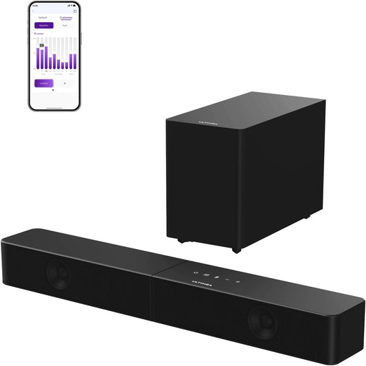 TV-Soundbar Met Draadloze Subwoofer – Soundbar Set – Geluidsbalk – Home Cinema Set – Speakerset – 240 W Piekvermogen – App-Bediening En Bluetooth 6.0