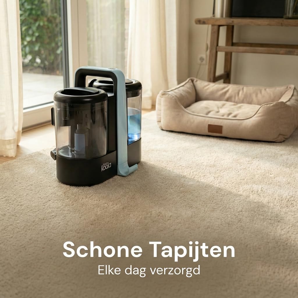 Tapijtreiniger – Tapijtreinigerapparaat – Vloerreiniger – Schoonmaakmachine – Bekledingsreiniger – Krachtige Dieptereiniging – Compact Lichtgewicht Design