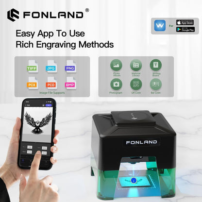 Mini lasergraveermachine, draagbaar, voor papier, leer, hout, kunststof, logo, CNC-graveermachine, doe-het-zelf graveergereedschap