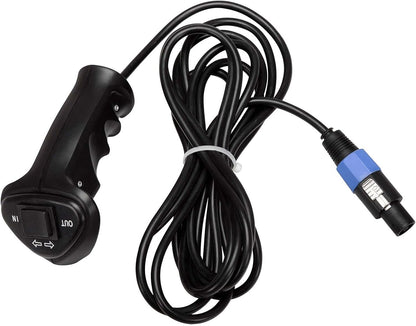 Winchmax Complete 12V elektrische lierbedieningskast, 4,5 m wandellood met Big Grip Controller. Dubbele lange afstand draadloze afstandsbedieningen. Stoere ABS tweedelige hoes.