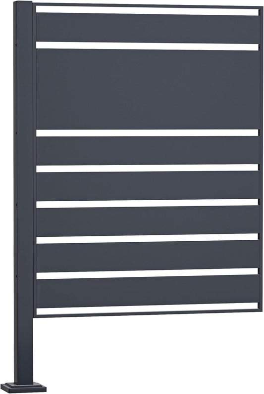 Wiltec container storage extension module fence for waste containers anthracite kliko fence steel - QUORE