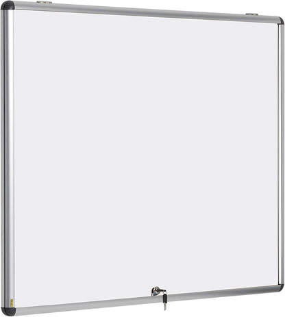Bi-Office VT350109150 Enclore magnetische vitrine met scharnieren, plafond, 874x603 mm