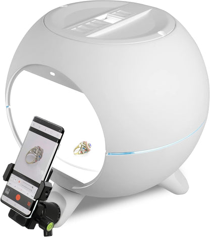 Foldio360 Smart Dome + montageset | All-in-One Smart Photo Studio 360° Lightning Dome met geïntegreerd ledlicht