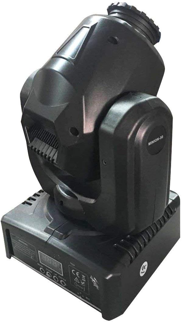 LED bewegende hoofdverlichting 30W met 7/12 DMX512 kanalen, dj lichtdisco, verjaardagsfeestje, Halloween, bruiloft, kinderfeest, Kerstmis