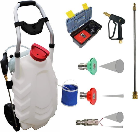 Accu Drukspuit – Elektrische Spuit – Batterij Spuit – Draagbare Spuit – Tuinspuit – 35 Liter Inhoud – 3 Uur Batterijduur
