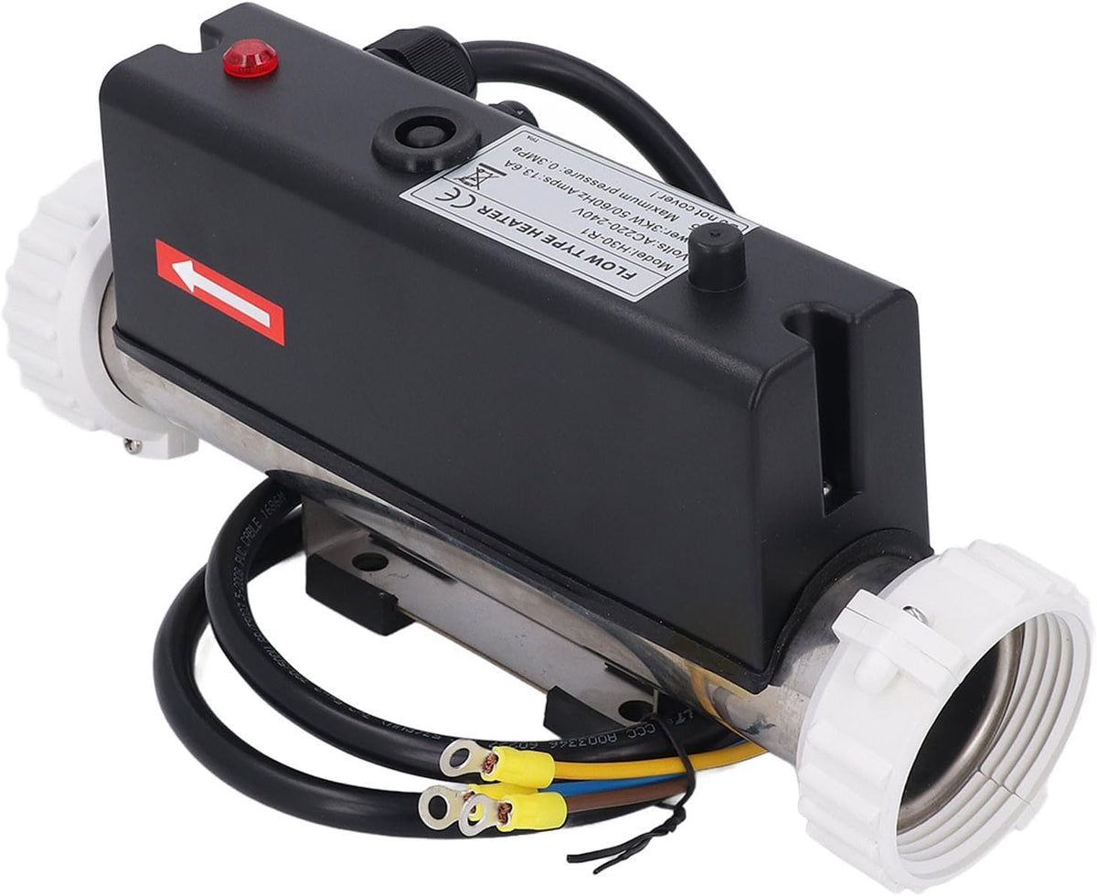 Hot Tub Thermostaat – Poolverwarming Thermostaat – Spa Verwarming – Bubbelbad Kachel – Zwembad Verwarming – Bedraad – 3 kW Vermogen – Automatische Temperatuurregeling
