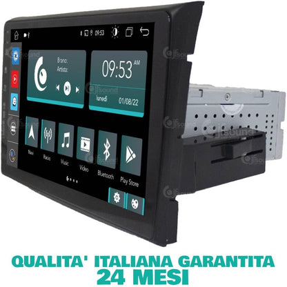 Autoradio Fiat Bravo 2007-2014 – Multimedia Speler – Inbouw Radio – Navigatiesysteem – Touchscreen Autoradio – 9 Inch Scherm – 8-Core Processor – Bluetooth & Apple CarPlay