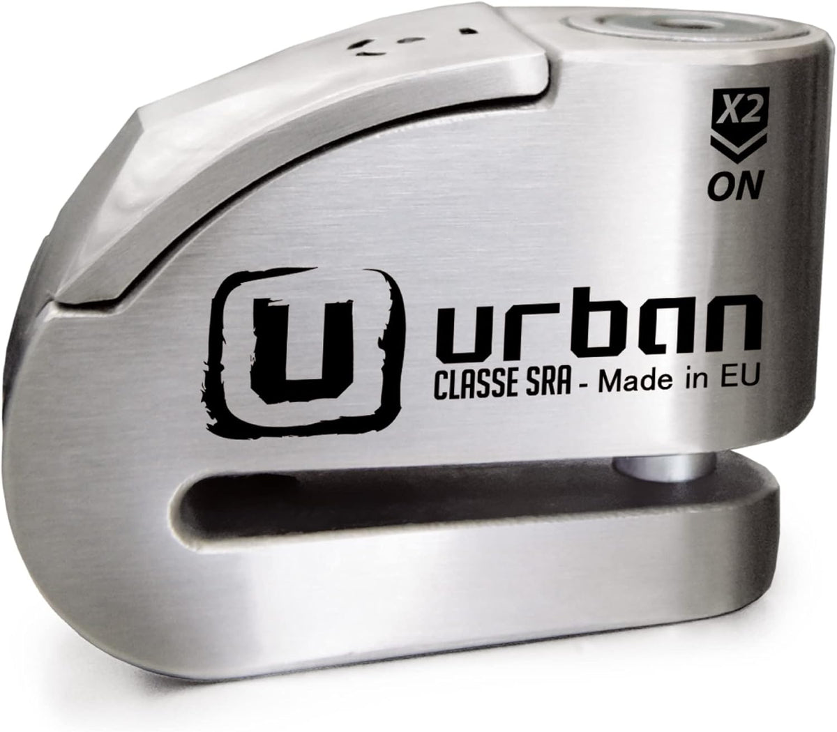 Urban UR14S Anti-diefstal Hangslot Motorfiets Remschijfslot, 120 dB alarm, 14 mm