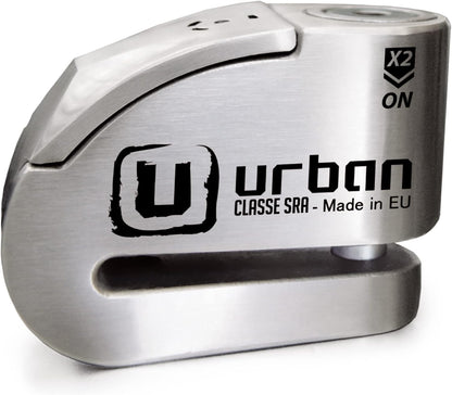 Urban UR14S Anti-diefstal Hangslot Motorfiets Remschijfslot, 120 dB alarm, 14 mm