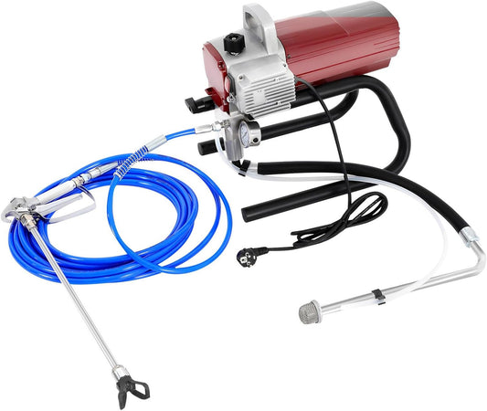 Airless Verfspuit – Verfspuitmachine – Spuitapparaat – Elektrische Verfspuit – Hogedruk Verfspuit – 1800 W Motor – 10 Meter Hoge Drukslang