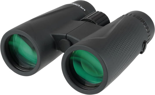 Svbony SA205 Binoculars for Adults, 10x42 ED Flatfield Correction Glass Bak4 Prism FMC Lens with High Power IP67 Waterproof, Equipped with Neck Strap, Large Eyepiece for Bird Watching - QUORE