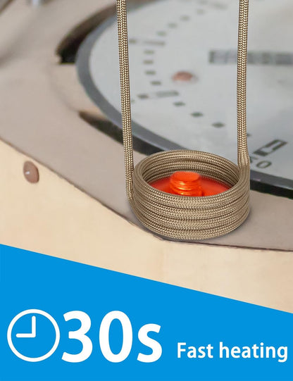 Vlamloze Inductiekachel – Inductieverwarmer – Magnetische Inductieverwarming – Schroefverwijderaar – Boutverwarmer – 1000 W – LED-Licht