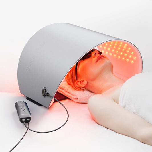 FDA Goedgekeurde Rode Lichttherapie voor Gezicht, 4 Modi Led Gezichtsmasker Foton Lichttherapie, Blauw Rood Licht Nabij Infrarood Rood Lichttherapie Masker, PDT Professioneel Salonapparaat voor