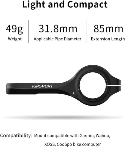 iGPSPORT BSC300T Fietscomputer GPS, 2,4 inch touchscreen, fiets navigatie, compatibel met e-bike en Insta360, offline kaarten navigatie, fietscomputer, draadloos met IPX7 waterdicht (BSC300T set)