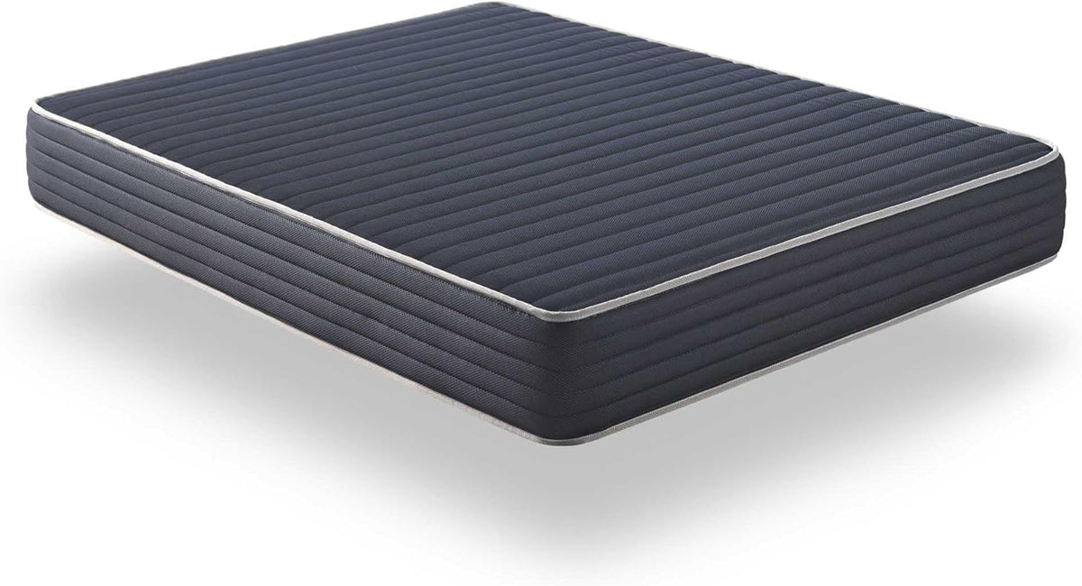 naturalex Supervisco | Soothing Contoured Supportive Memory Foam Mattress | EU Size 160x200cm | Prevents Cervical and Lumbar Pain | Enhanced Airflow for Added Freshness | Certified Pure