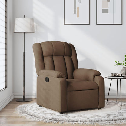Fauteuil Verstelbaar – Relaxfauteuil – Relaxstoel – Armstoel – Leunstoel – Verstelbare Rugleuning Tot 135 Graden – Stevig Hout Metaal Frame
