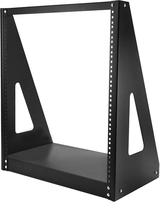 StarTech.com 12U Heavy Duty Rack Open Frame Netwerk Rack - Twee stijlen - 160kg - 19" Vrijstaand Desktop Rack voor Computer, AV, Media, IT Apparatuur (2POSTRACK12)