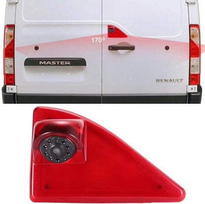 HD Auto Caravan Transporter parkeerhulp remlicht achteruitrijcamera hoek instelbaar, vervanging voor Opel/Vauxhall Movano/Renault Master/Nissan NV400 (achteruitrijcamera + 4,3 inch