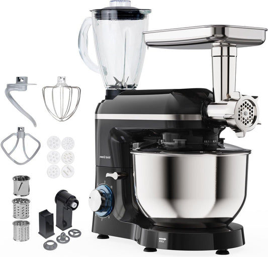 Keukenmachine – Food Processor – Keukenmixer – Blender – Mixer – 2000W Motor – 6,2L RVS Mengkom