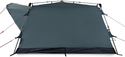 Qeedo Quick Villa familietent, paraplutent (4 of 5 personen) met Quick-Up-System – grijs