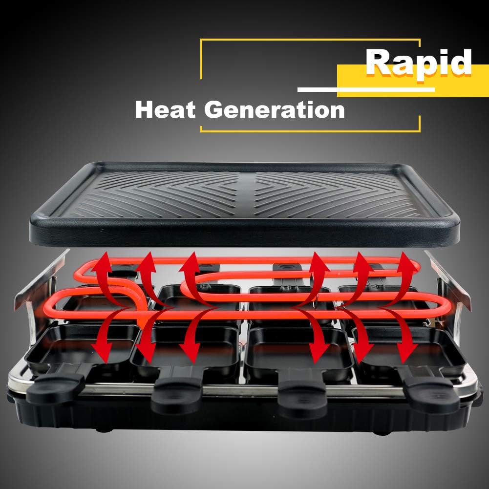 Raclette Grill voor 8 People Party