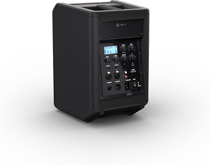 Draagbare Bluetooth PA-luidspreker – Actieve Speaker – PA Speaker – Bluetooth Speaker – Luidspreker – Zwarte Uitvoering – 8 Inch – Geïntegreerde 5-Kanaals Mixer