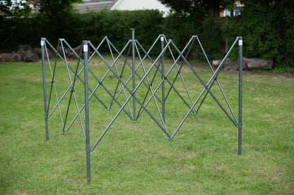 All Seasons Gazebos 3x3m Heavy Duty Volledig Waterdicht Pop Up Gazebo Met Accessoireset - Zwart