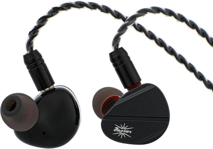 Linsoul Kiwi Ears Canta in Ear Monitor, 1DD+2Planar Hybride Oortelefoon, Gaming Earbuds, HiFi Bedrade IEM, met Afneembare IEM Kabel voor Muzikant Audiofiel