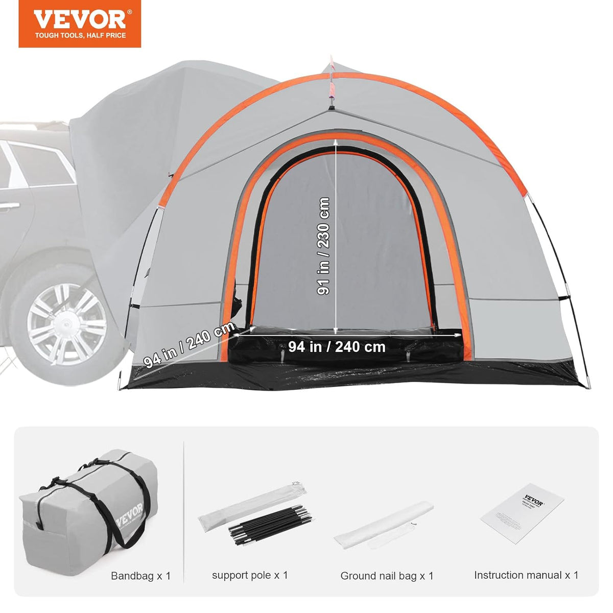 VEVOR Truck tent voor vrachtwagens