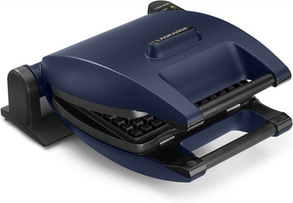 LAGRANGE Premium wafelijzer, 1200 W, 3 sets platen inbegrepen (makel, wafel & Croque Monsieur), gemaakt in Frankrijk, omkeerbaar op sokkel, gepersonaliseerd koken, multifunctioneel, 019642