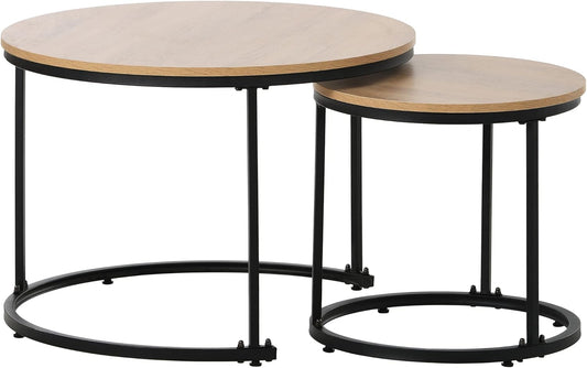 Coffee table - Table - Coffe table - Living Room Table - Modern minimalist style - Combination coffee table set - Home Leisure Table - Simple high coffee table - Wood color