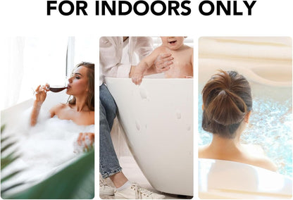 Zwembadverwarmer – Elektrische Zwembadboiler – Waterthermostaat – Spa Verwarmer – Bubbelbad Verwarmer – 2 kW – Automatische Temperatuurregeling – Bescherming Tegen Droogverbranding
