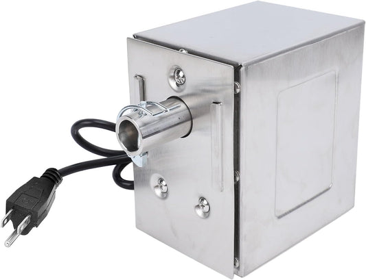 Grill Rotisserie Motor, 45W RVS Universele Elektrische Rotisserie Spit Motor, 250kg Heavy Duty Vervanging BBQ Rotisserie Motor voor Varken Geit Kip Rotisserie Roaster (EU-stekker