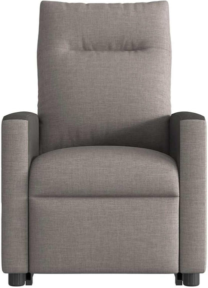 Relaxstoel – Fauteuil – Lectuurstoel – Elektrische Stoel – TV Stoel – Elektrische Opstahulp – Bekleding Stof Taupe