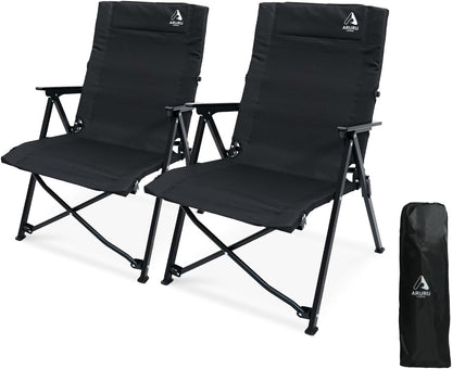 Opvouwbare campingstoel, draagbare outdoor gazonstoelen voor volwassenen, zwaar belastbaar, voor strand, vissen, picknick, concertsporten, inklapbare campingstoelen
