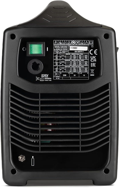 Telwin Maxima 200 Synergic, Inverter draadlasapparaat MIG-MAG/FLUX/BRAZING/MMA/TIG DC- LIFT, 170A