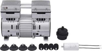 Vacuümpomp – Olievrije Pomp – Industriële Vacuüm Pomp – Laboratorium Pomp – Automatisering Pomp – Krachtige Koperen Motor – Stil & Duurzaam Aluminium